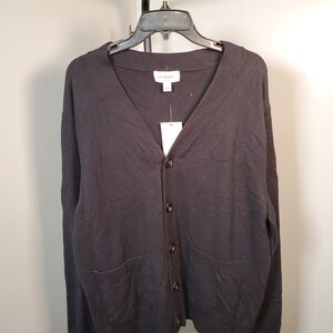 Goodfellow & Co Men's Black Cardigan Sweater